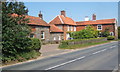 Houses seen as Hopton entered from the south