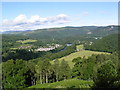 Dunkeld from Newtyle Hill