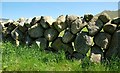 Drystone wall near Hilltown (2)