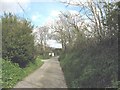 Country road from Paradwys to Llanfawr near Pant Paradwys