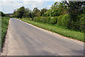 The road past Bushey Hill Farm