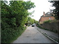 Looking southwards down Lower Grove Road