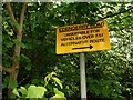 Road sign near Edenderry