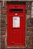 TQ2649 : Georgian postbox, Blackborough Road by Ian Capper