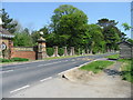 View of the A258 Dover to Deal road