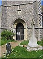 St Andrew & All Saints, Wicklewood, Norfolk - West doorway