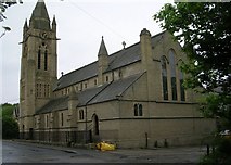 SE0921 : Former St John the Evangelist Church - Calder Street, West Vale by Betty Longbottom