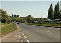 The A133, heading away from Colchester