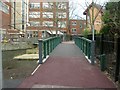 University footbridge over Hogsmill River