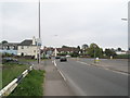 Looking eastwards along the A259 at Emsworth