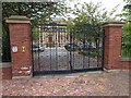 The former Girls High School gates