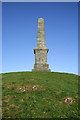 NS2907 : The monument on Kildoon Hill by Walter Baxter