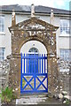 Entrance gate to Newlands Farm