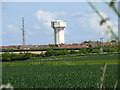 Water tower and transmission mast