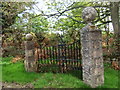 Rickarton House gateposts