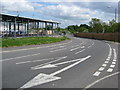 Danesmoor - Approaching Pilsley Road Railway Bridge (TCC-85)