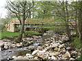 Footbridge over Apedale Beck