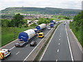SD8015 : Turbine Convoy passing Ramsbottom on the M66 by Paul Anderson