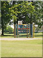 Basketball hoop area at Cowley Recreation Ground