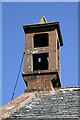 The belfry at Hutton and Corrie Parish Church