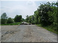 Old road to brick works, Ingol, Preston