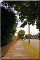 Pavement, Prince George Avenue, London N14