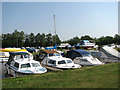 Boatyard near Chapel Field Farm