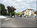 Looking eastwards along Campbell Road