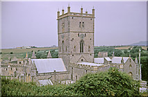 SM7525 : St David's Cathedral, Pembrokeshire taken 1968 by William Matthews