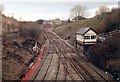 Queens Road signalbox 1990