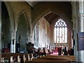 The interior of Olney Parish Church