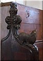 All Saints Church, Upper Sheringham, Norfolk - Bench end