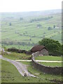 Thatched barn at Daggerstones