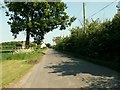 Part of Chapel Road, heading towards Tollesbury