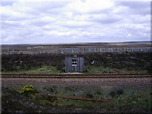 NC9843 : Railwayman's bothy, near Altnabreac by Kevin Philpott