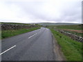 SD7992 : Looking north-east along the A684 by Nick Mutton 01329 000000