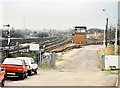 Castleton East Junction signalbox 1989