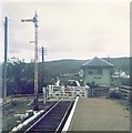 Banavie level crossing and signalbox 1974