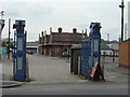 Cattle market gates