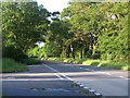 A3090 at junction with Gardeners Lane