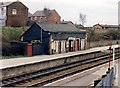 Bryn station - up platform buildings