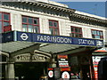 Farringdon station entrance