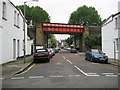 Putney: Esmond Street railway bridge