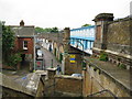 Putney: Deodar Road railway bridge and arches