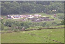 SE0523 : Sewage Works - viewed from Sowerby New Road by Betty Longbottom