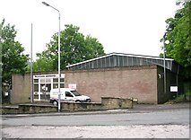 SE0523 : Telephone Exchange - Sowerby New Road by Betty Longbottom