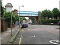 Putney: Deodar Road railway bridge