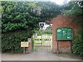 Entrance to Allesley Park Walled Garden