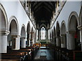 The nave of St. Mary the Virgin church, Dover