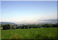 Mist rolling up the Teifi estuary